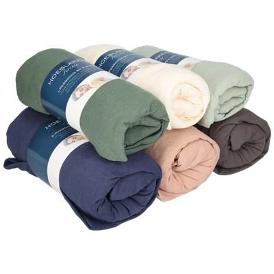 Jersey hoeslaken 90 x 200 cm