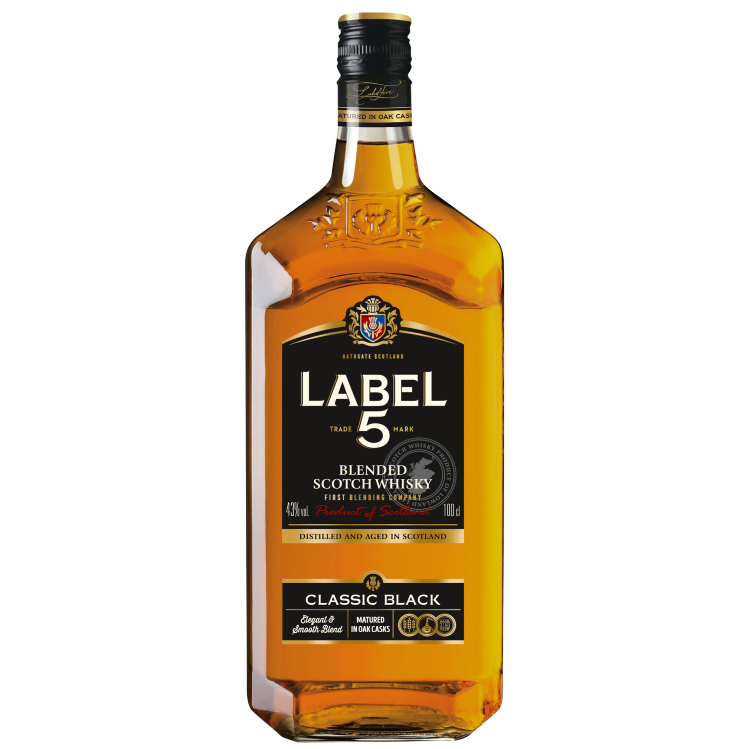 Label 5 Scotch whisky