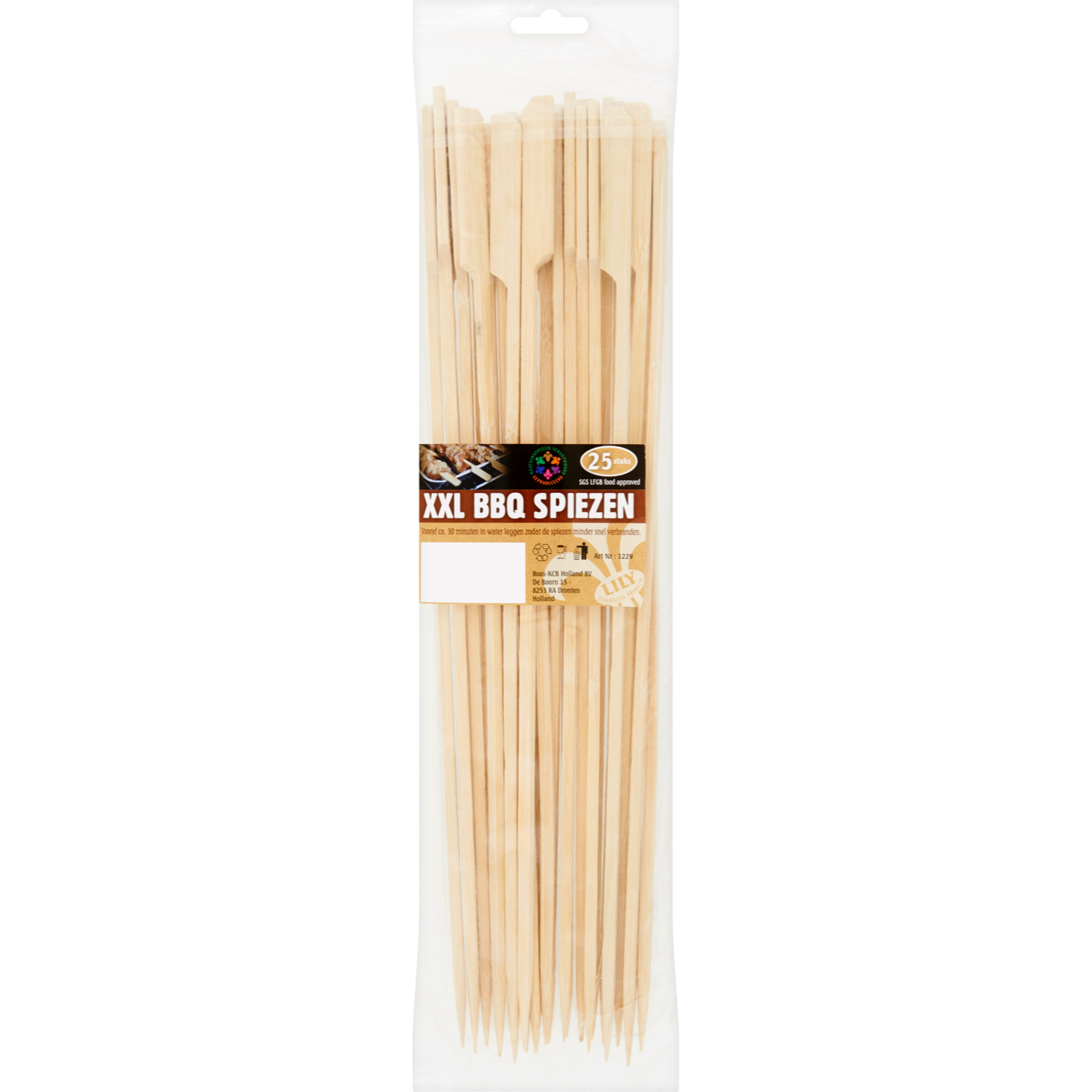 Lily Bbq xxl spiezen 30 cm