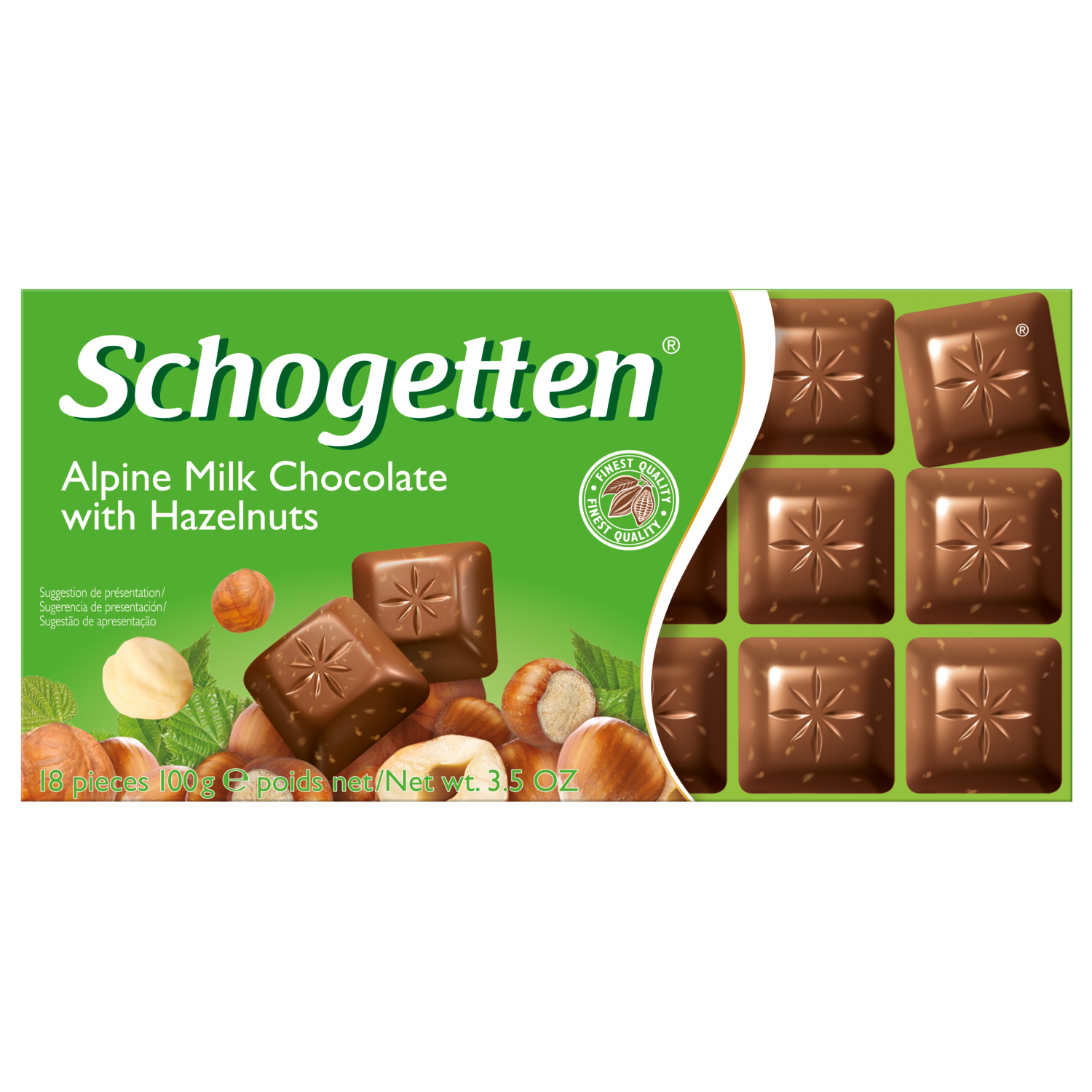 Schogetten Hazelnoot chocoladereep