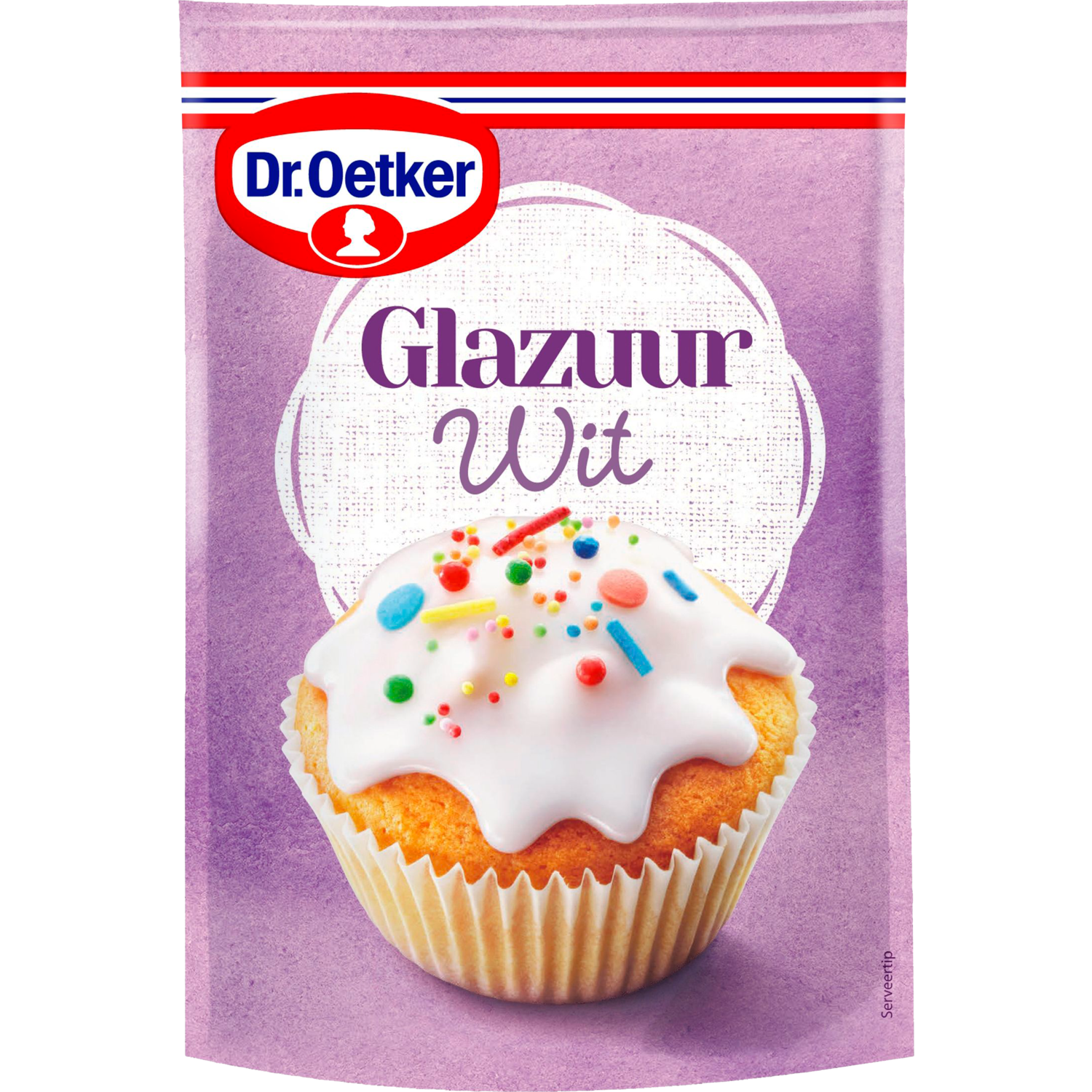Dr. Oetker Witte glazuur bakdecoratie