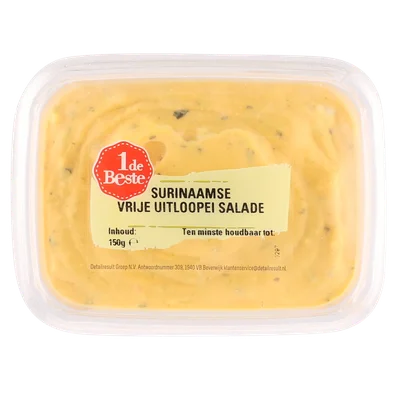 1 de Beste Surinaamse vrije uitloopei salade