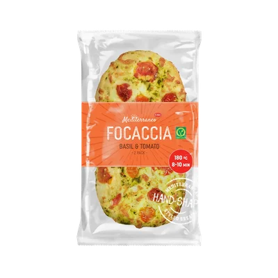 Boboli Duo focaccia basillicum & tomaat