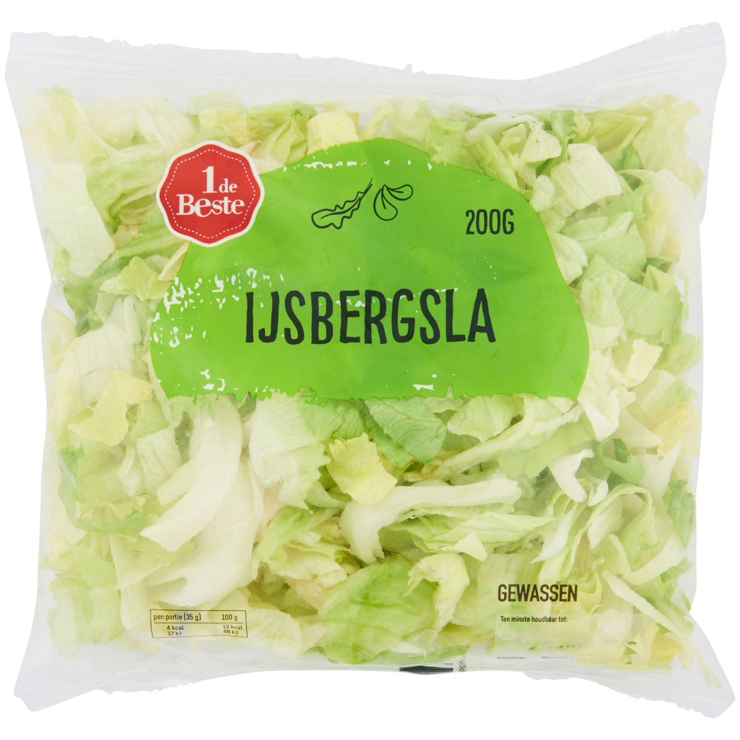 1 de Beste IJsbergsla naturel