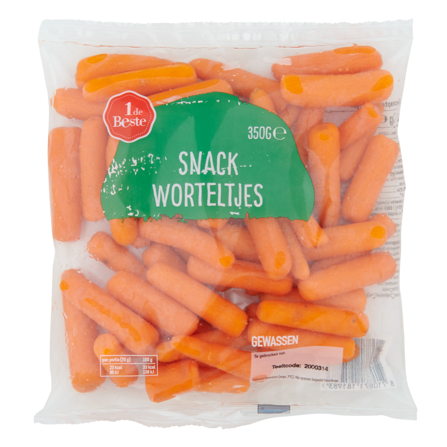 1 de Beste Wortelsnack