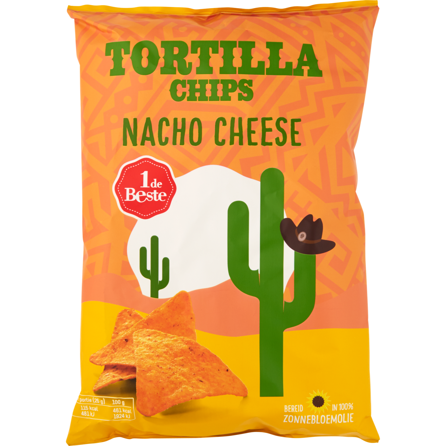 1 de Beste Tortilla nacho cheese