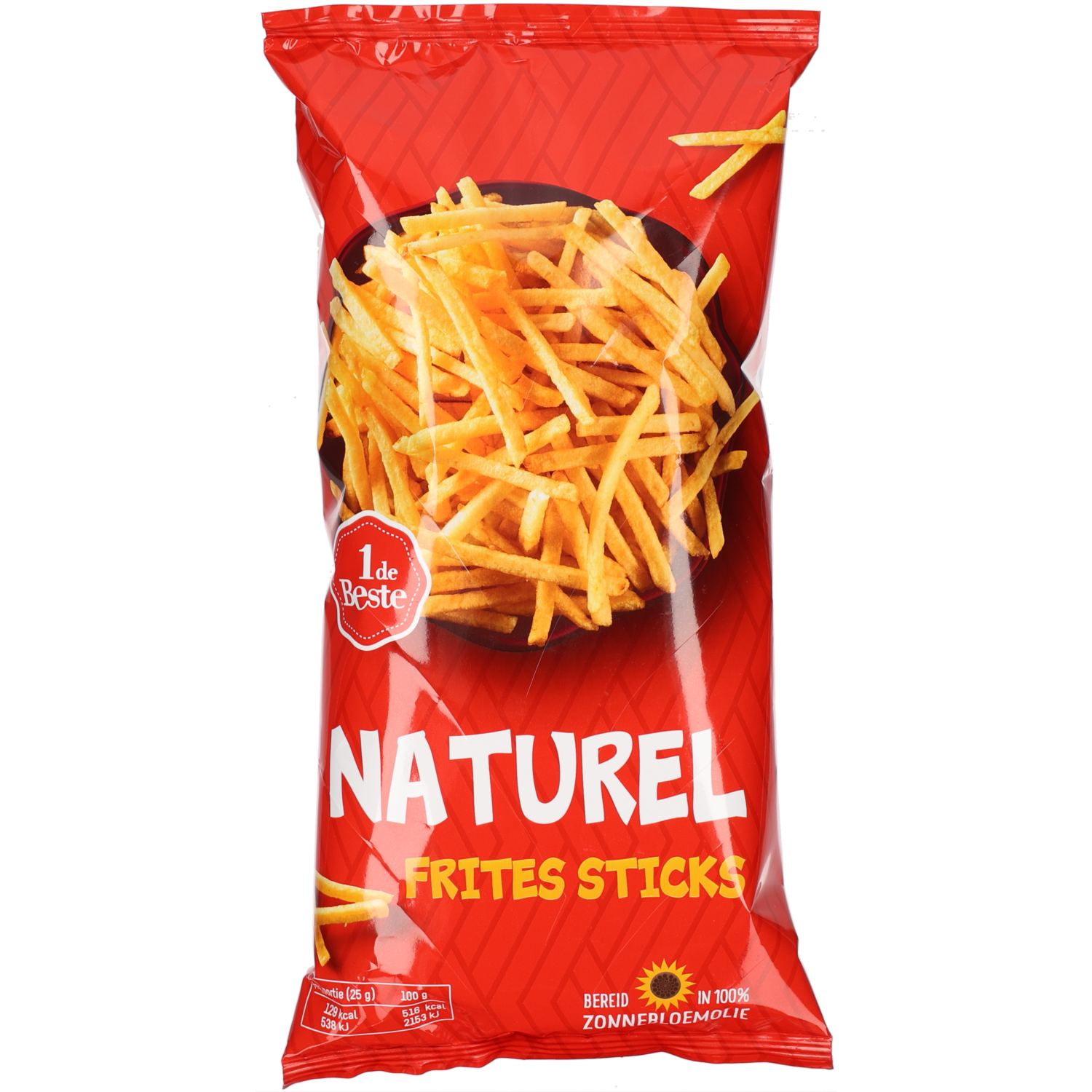 1 de Beste Chips frites sticks naturel