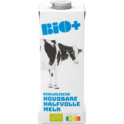 Bio+ Biologische houdbare halfvolle melk