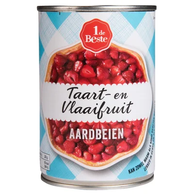 1 de Beste Taart & vlaaifruit aardbeien