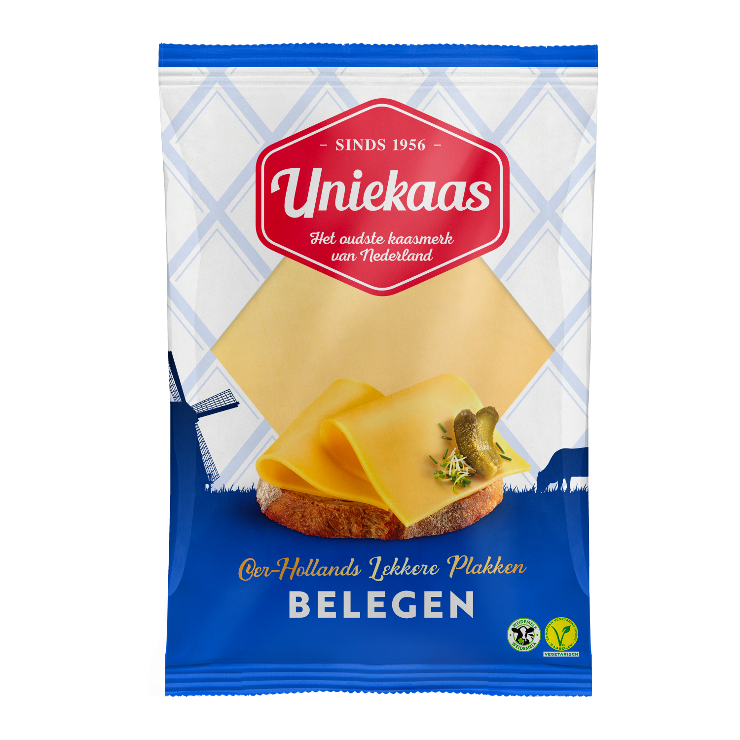 Uniekaas Belegen plakken 48+