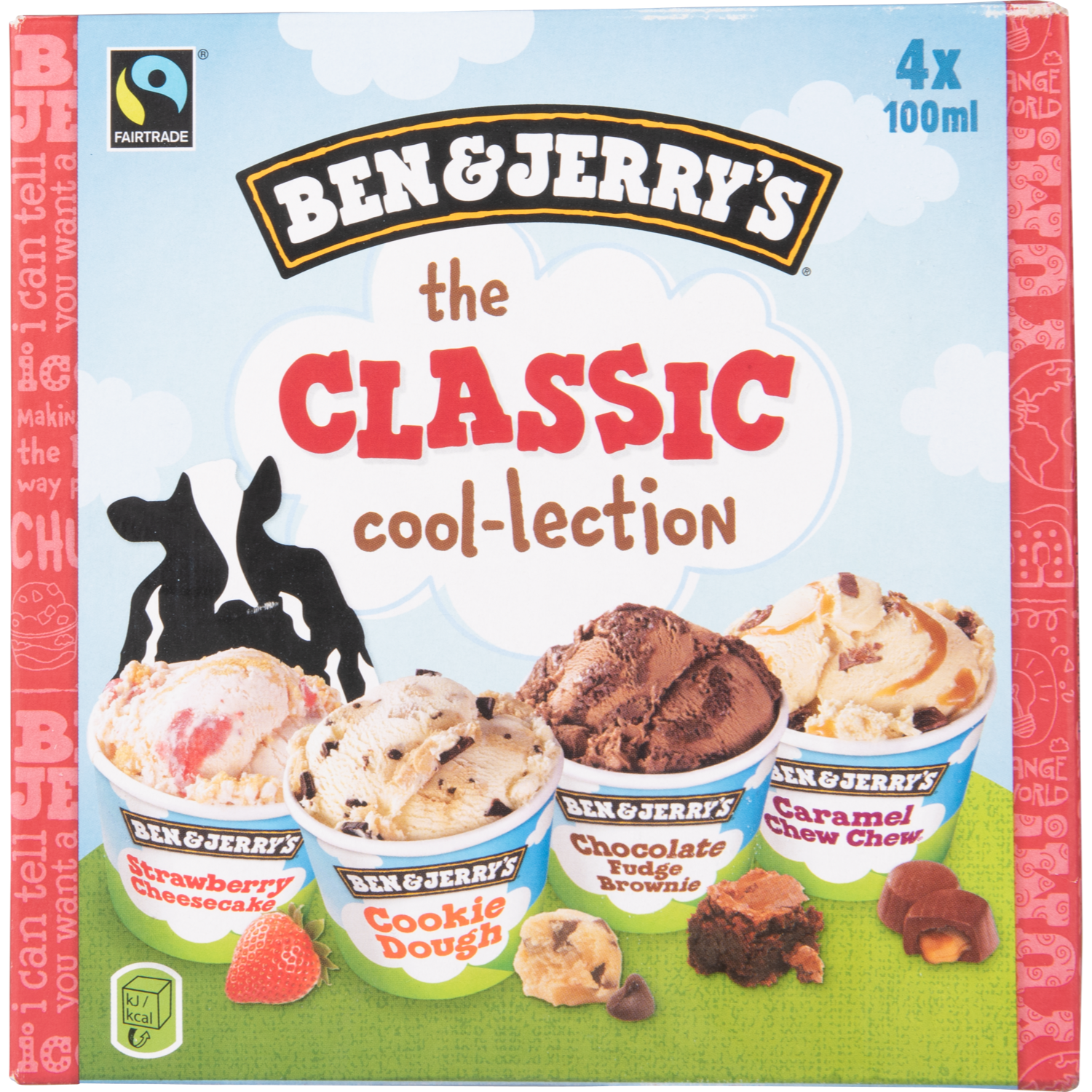 Ben & Jerry's Classic cool-lection 4 stuks