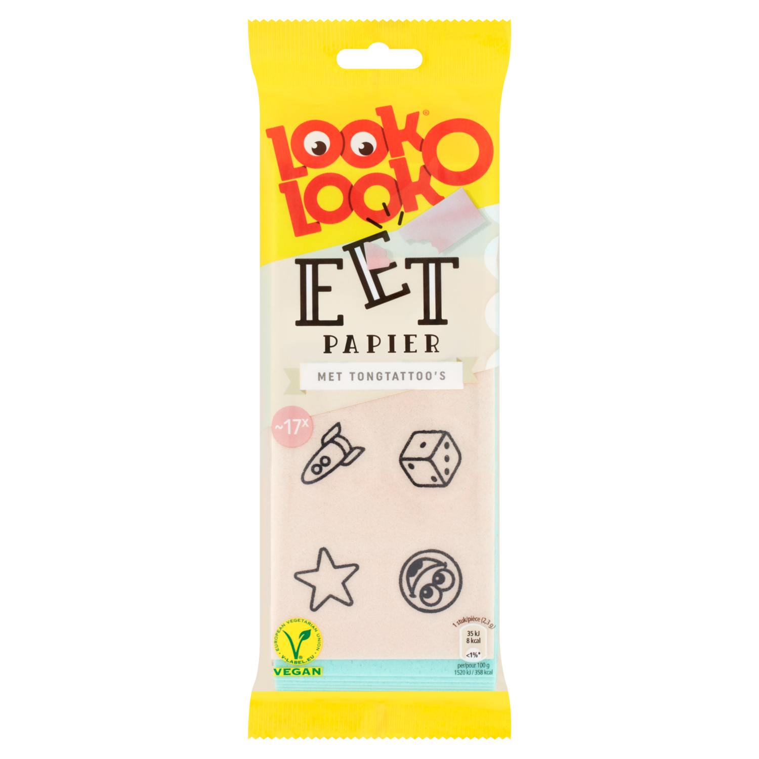 Look O Look Eetpapier Uitdeel snoep Zak