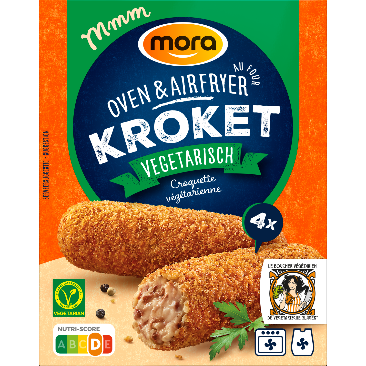 Mora Oven kroketten vegetarisch