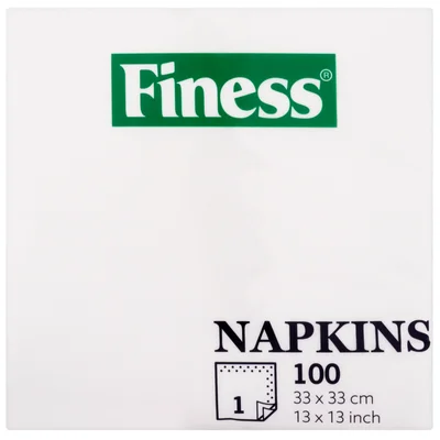 Finess Servetten enkellaags