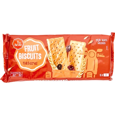 1 de Beste Fruitbiscuit naturel