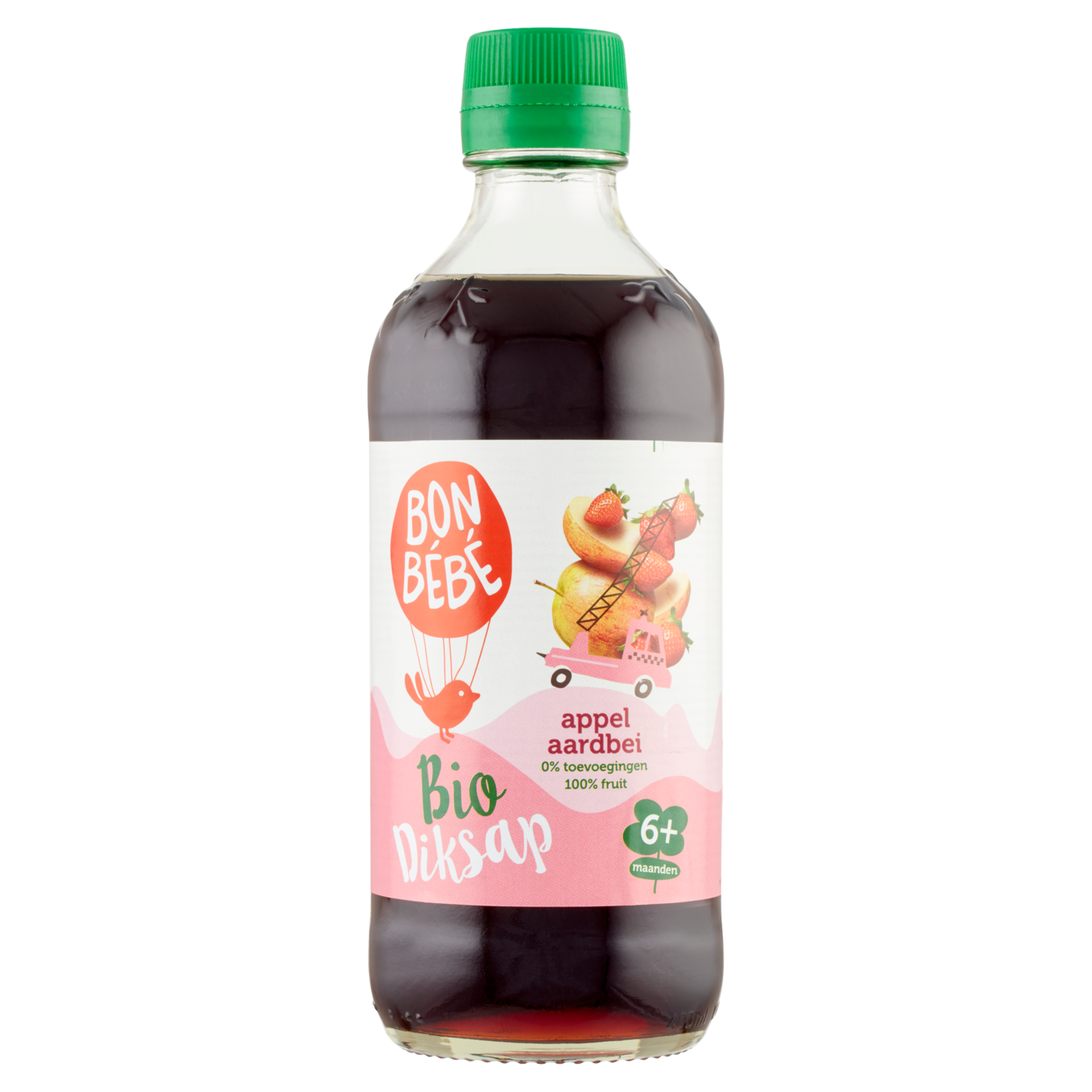 Bonbébé Diksap 6+ maanden appel-aardbei