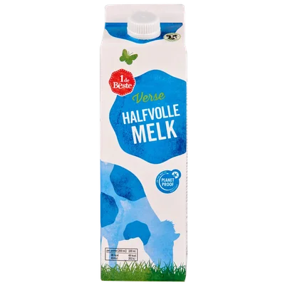1 de Beste Halfvolle melk