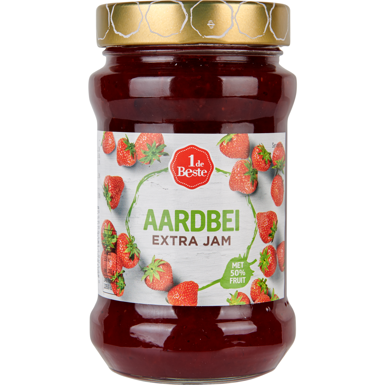 1 de Beste Jam extra aardbei
