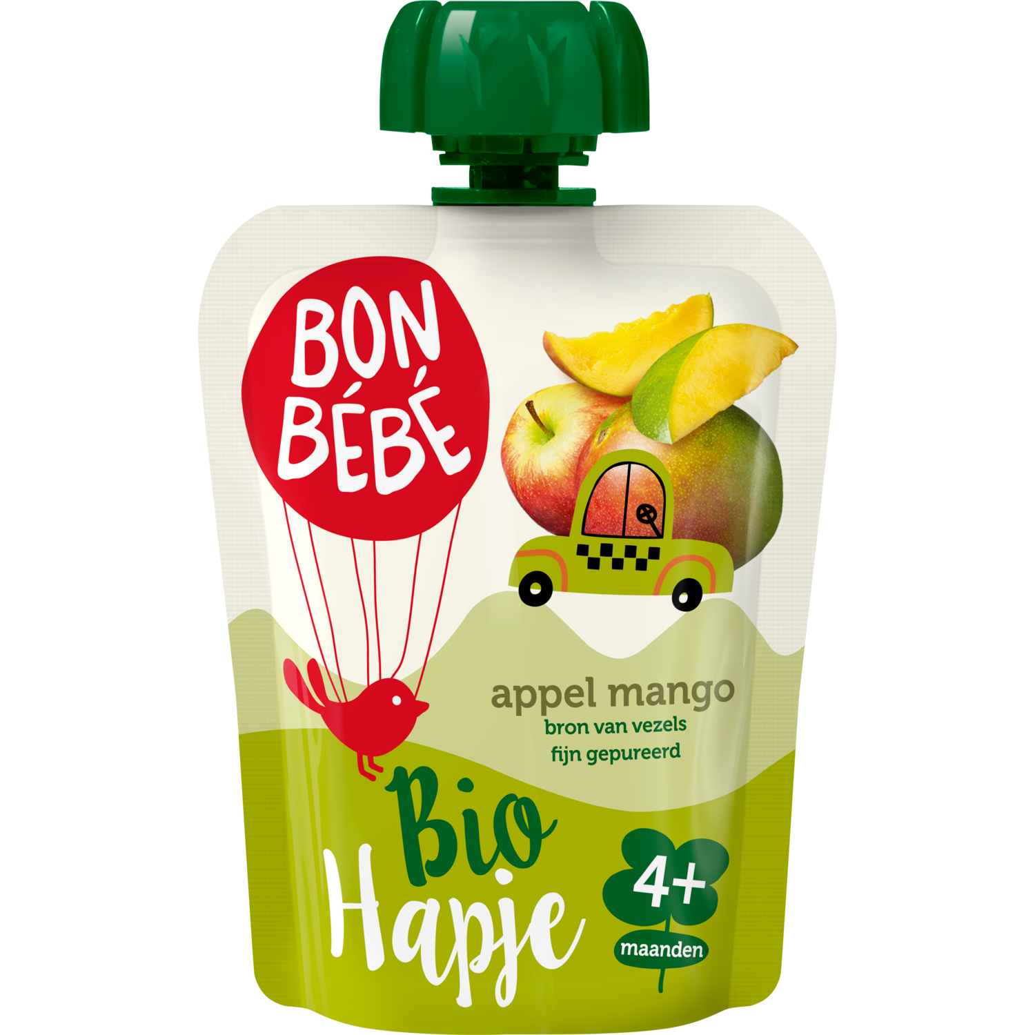 Bonbébé Biohapje 6+ maanden appel-mango