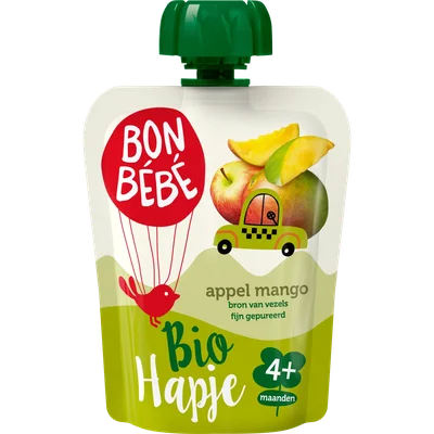 Bonbébé Biohapje 6+ maanden appel-mango