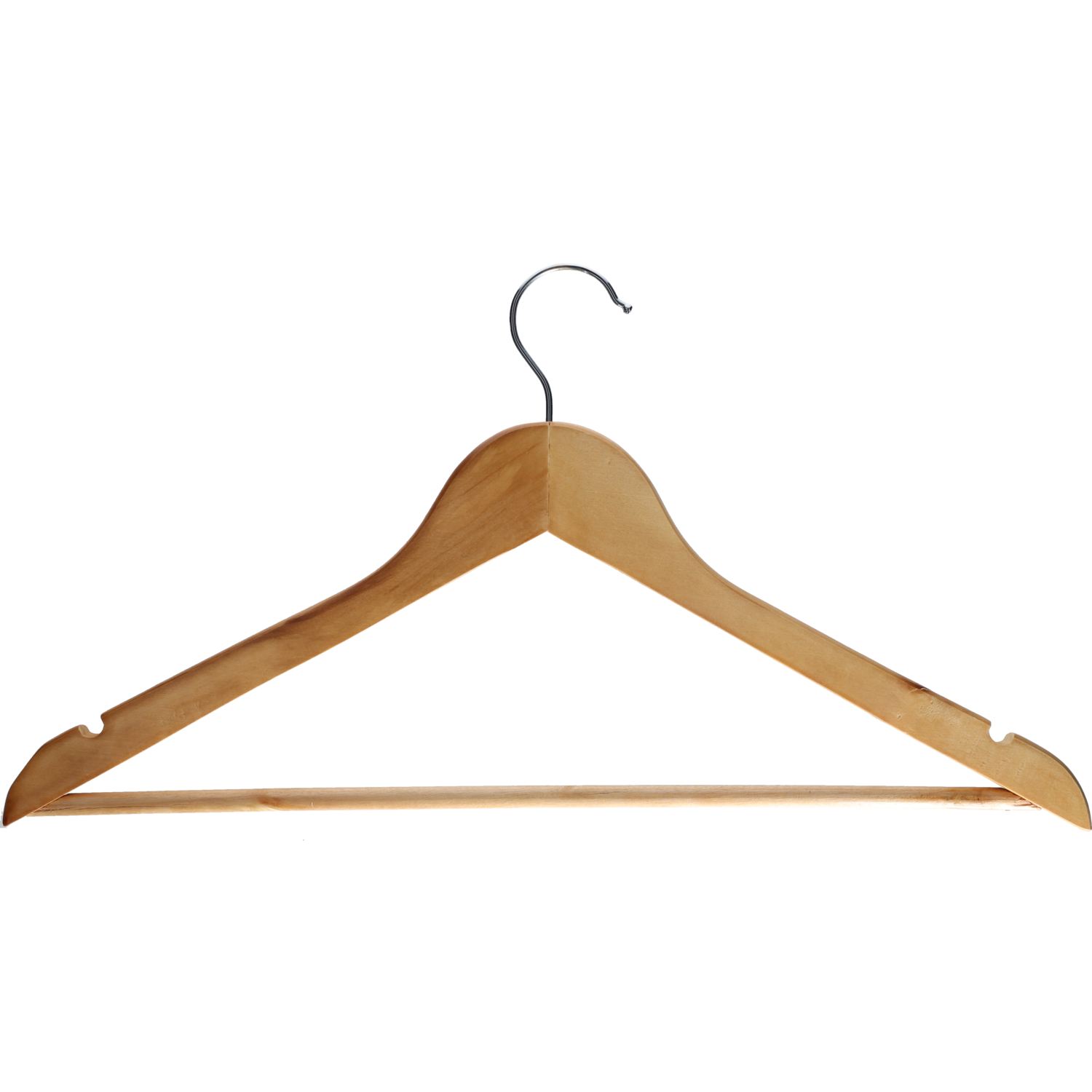 Houten kledinghangers Diverse kleuren