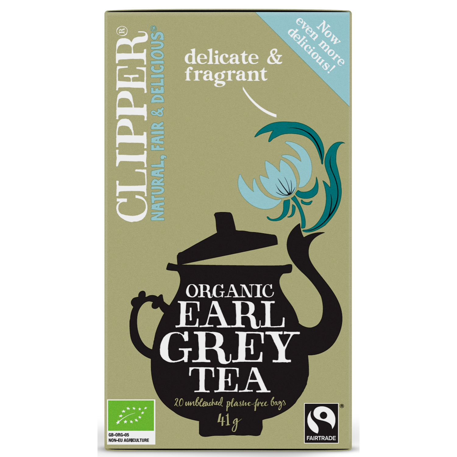 Clipper Biologische Thee Earl grey 20 zakjes