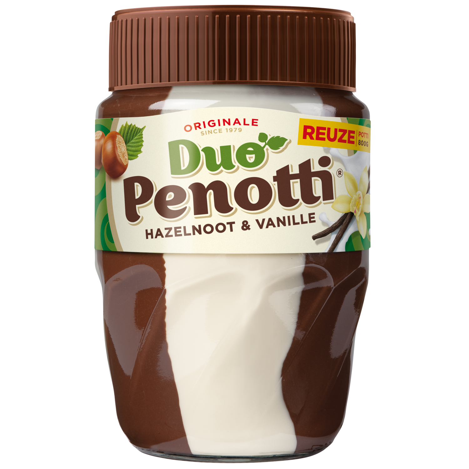 Penotti Duopasta hazelnoot-vanille