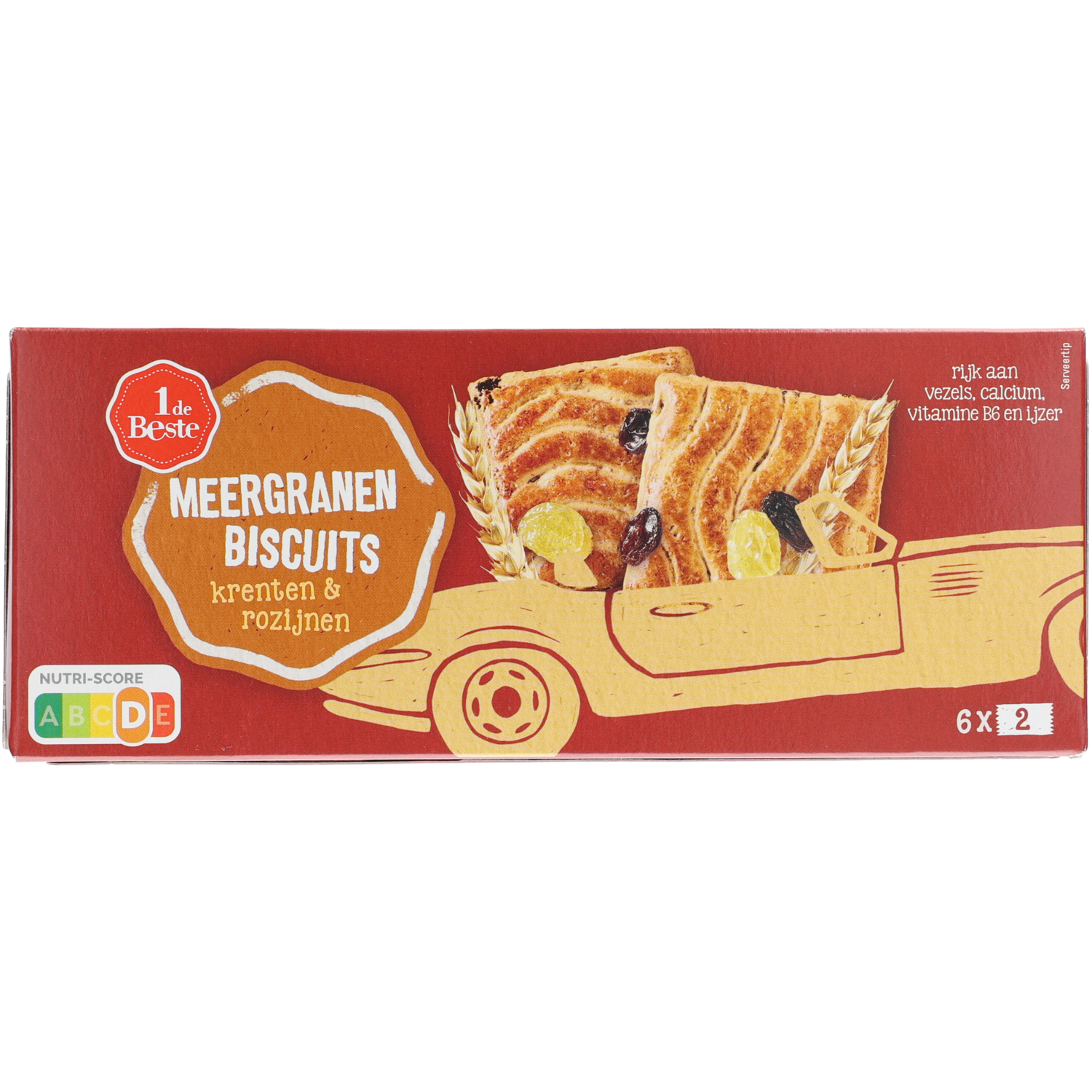 1 de Beste Meergranenbiscuit krent-rozijn