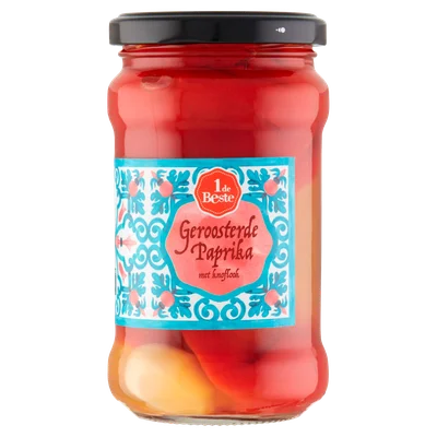 1 de Beste Paprika geroosterd knoflook