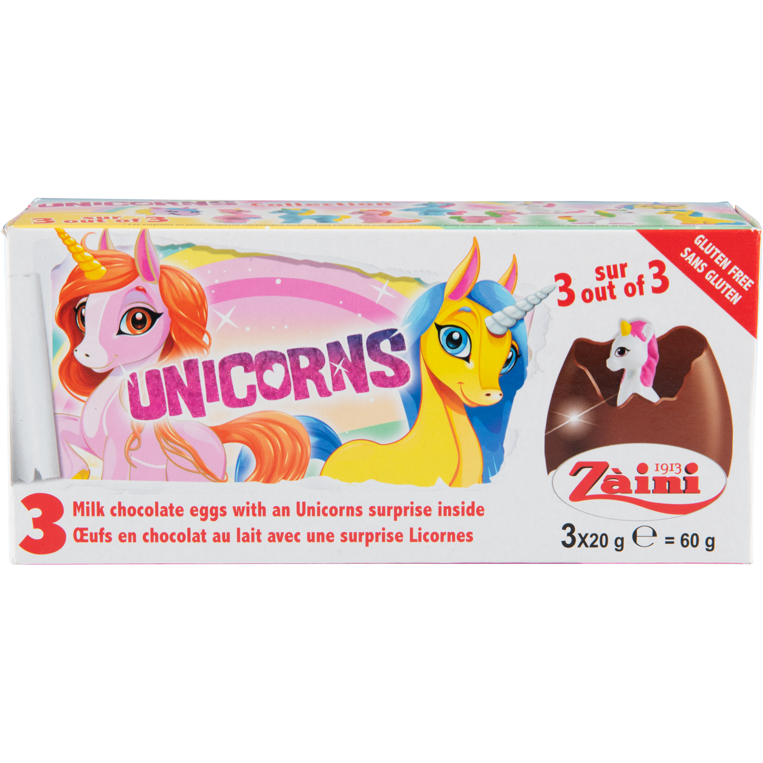 Starsweets Chocolade eieren 3 stuks