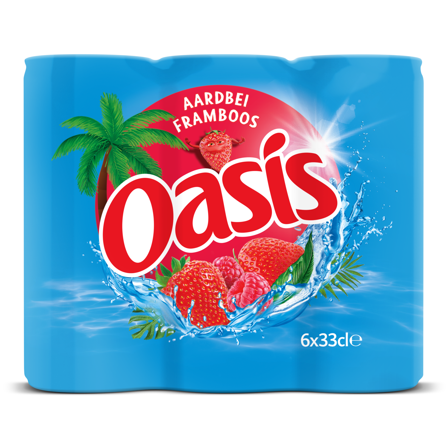 Aardbei framboos 6x33 cl max. 144 blikken per klant