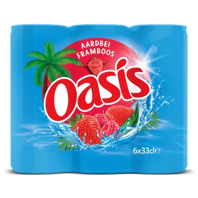 Aardbei framboos 6x33 cl max. 144 blikken per klant