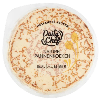 Daily Chef Pannenkoeken naturel 8 stuks