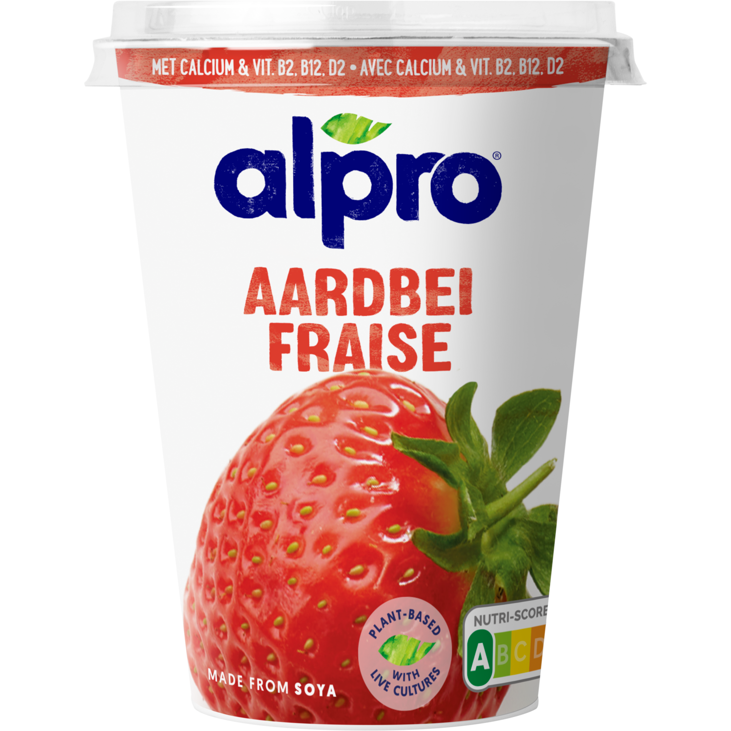 Alpro Yoghurtvariatie aardbei