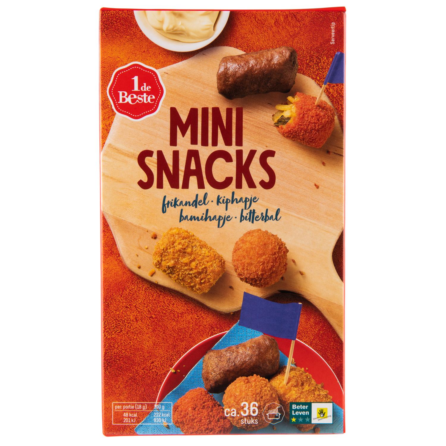 1 de Beste Mini snacks