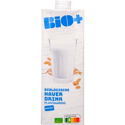 Bio+ Biologische haverdrink ongezoet plantaardig