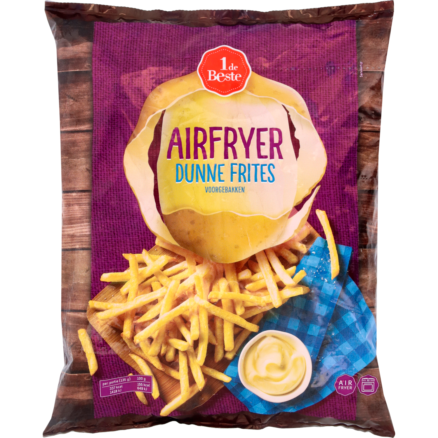 1 de Beste Airfryer dunne frites
