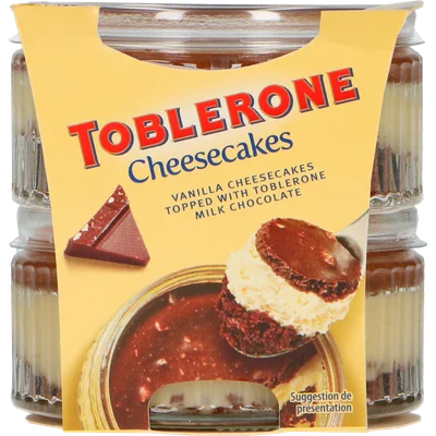 Toblerone Cheesecake 2 stuks