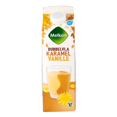 Melkan Dubbelvla vanille-karamel