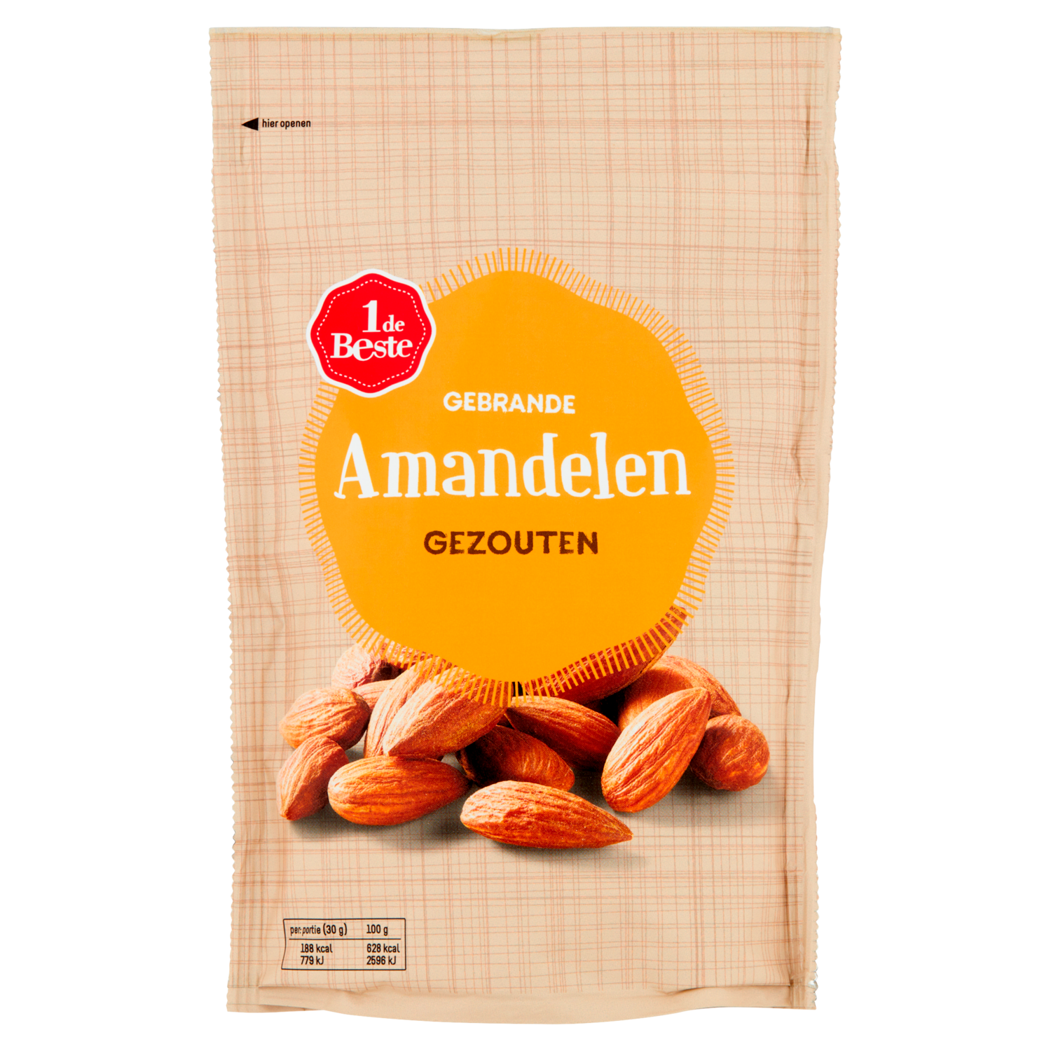 1 de Beste Amandelen geroosterd en gezouten