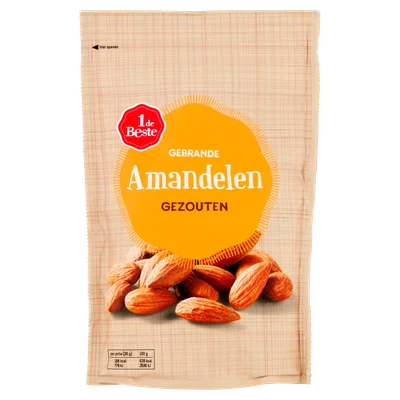 1 de Beste Amandelen geroosterd en gezouten