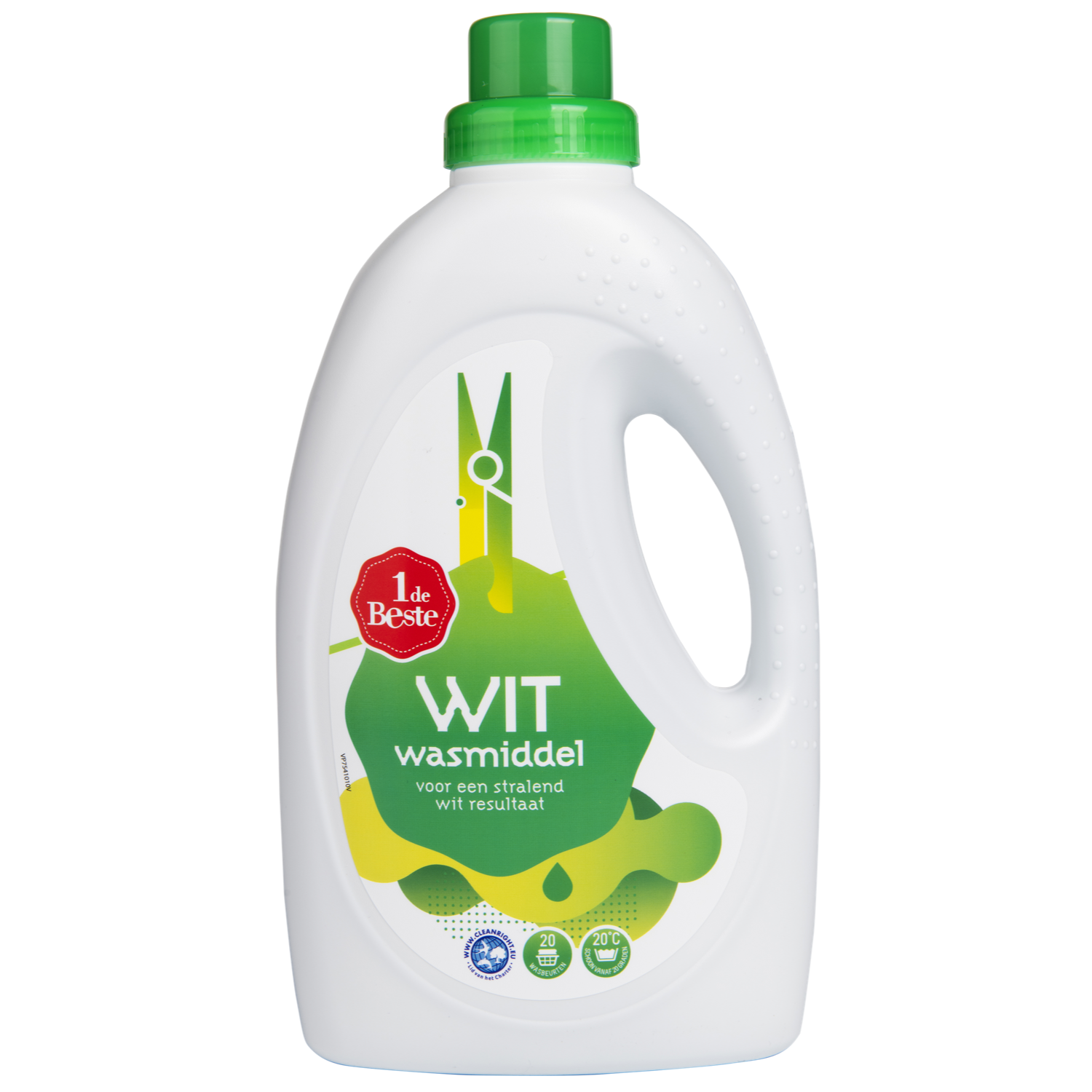 1 de Beste Vloeibaar wasmiddel wit