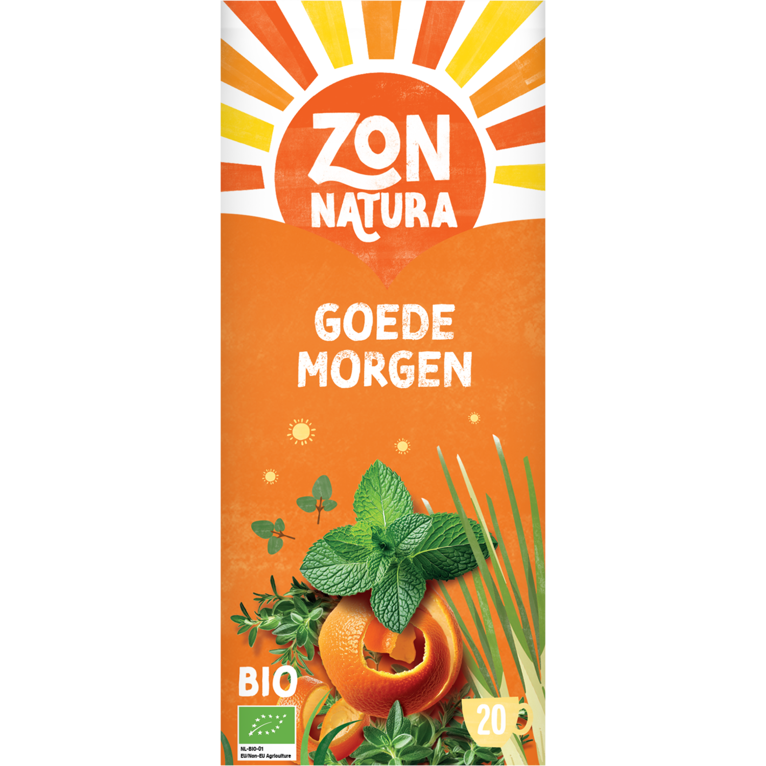 Zonnatura Kruidenthee goedemorgen 20 zakjes