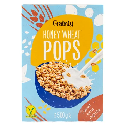 Grainly Honey wheat pops