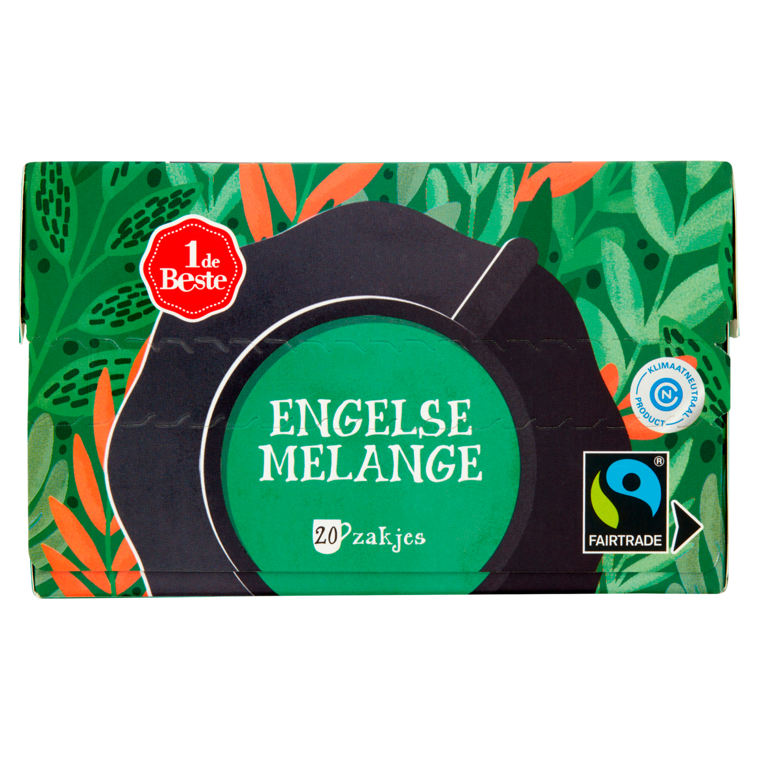 1 de Beste Zwarte thee engelse melange kop 20 zakjes