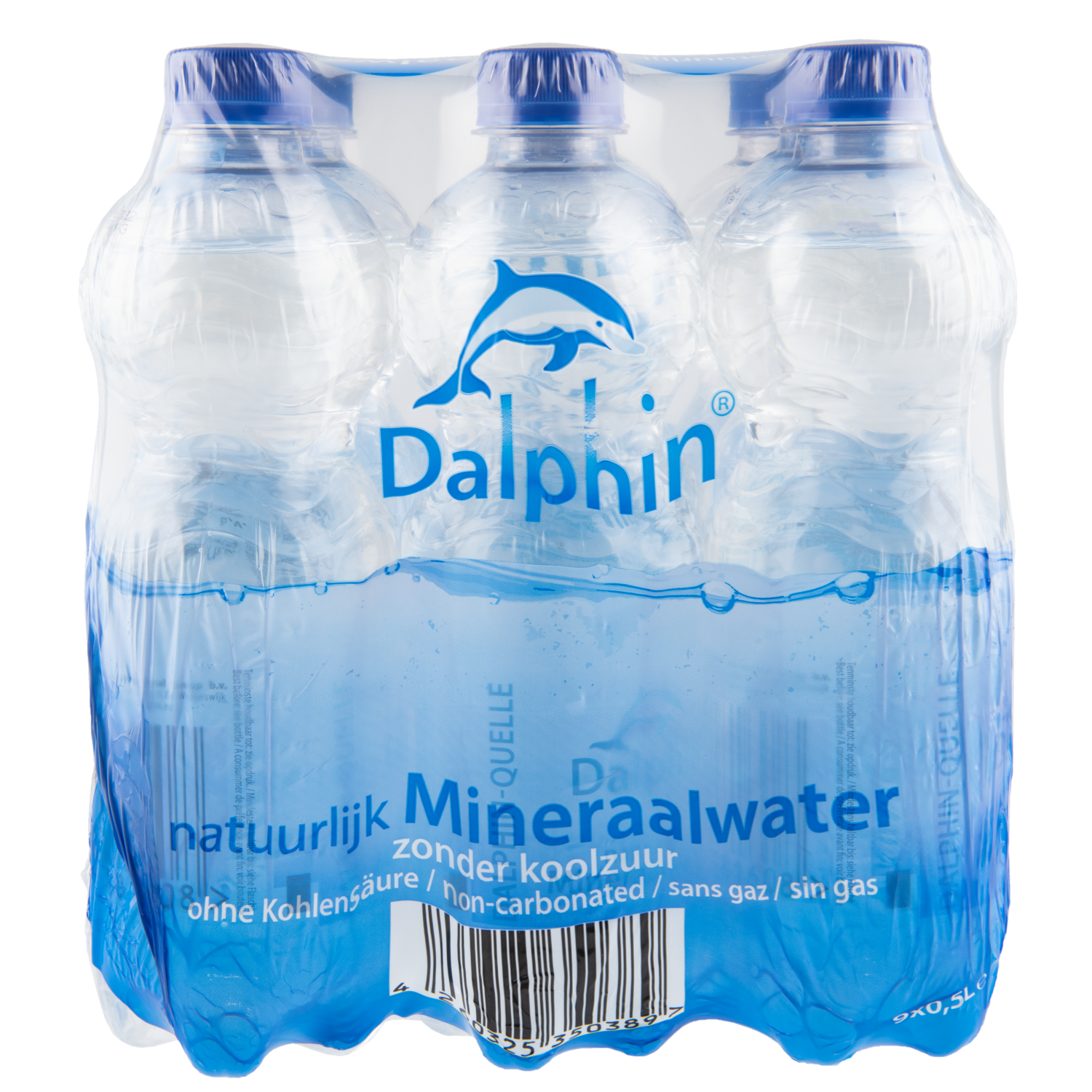 Dalphin Water koolzuurvrij blauw 9x50 cl
