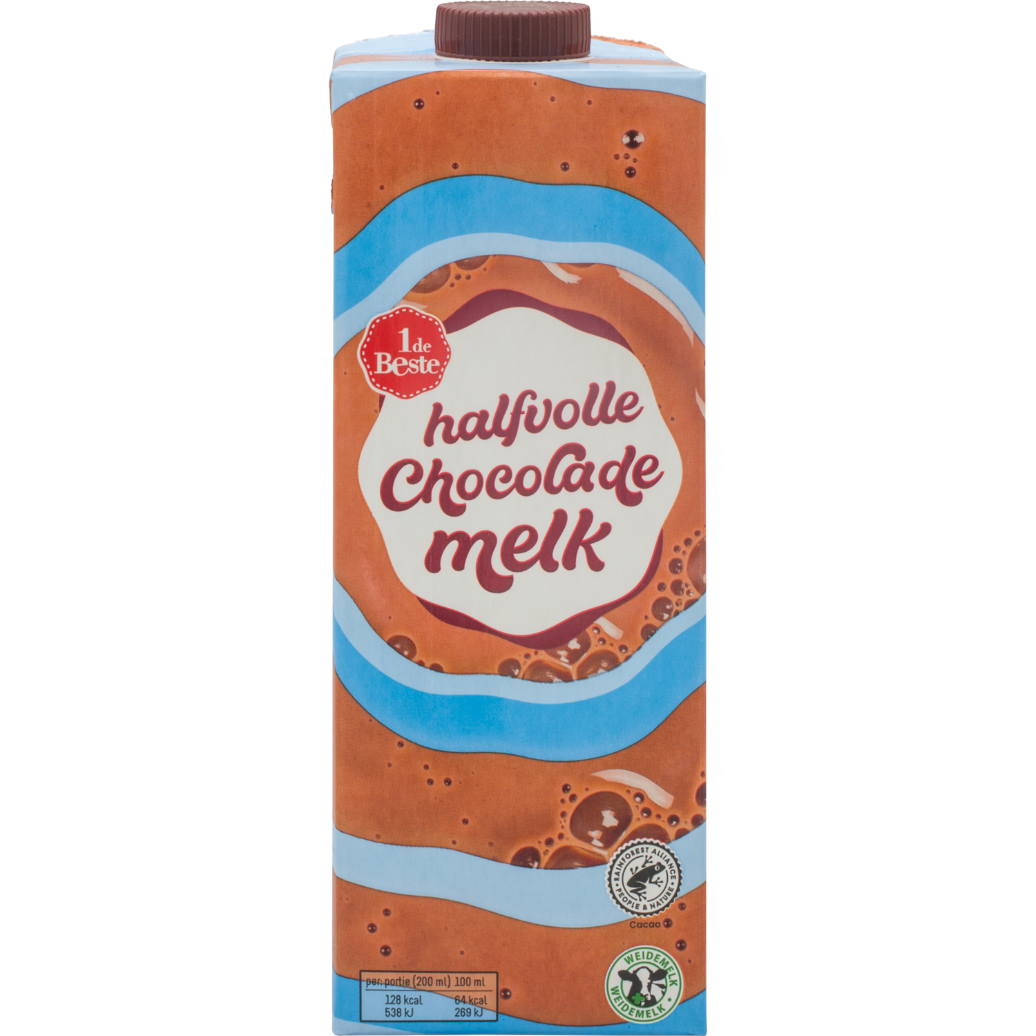 1 de Beste Chocolademelk halfvol