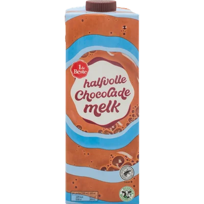 1 de Beste Chocolademelk halfvol