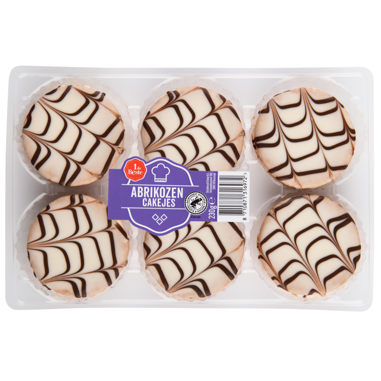 1 de Beste Abrikozencakejes