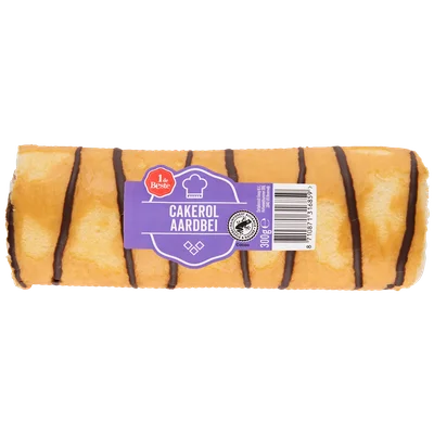 1 de Beste Cakerol aardbei